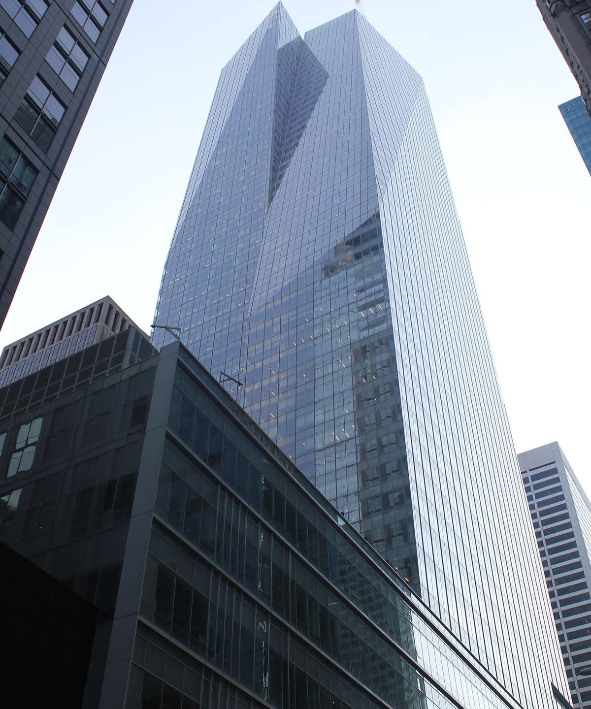 A glass corporate office tower, representing enterprise-scale deployment