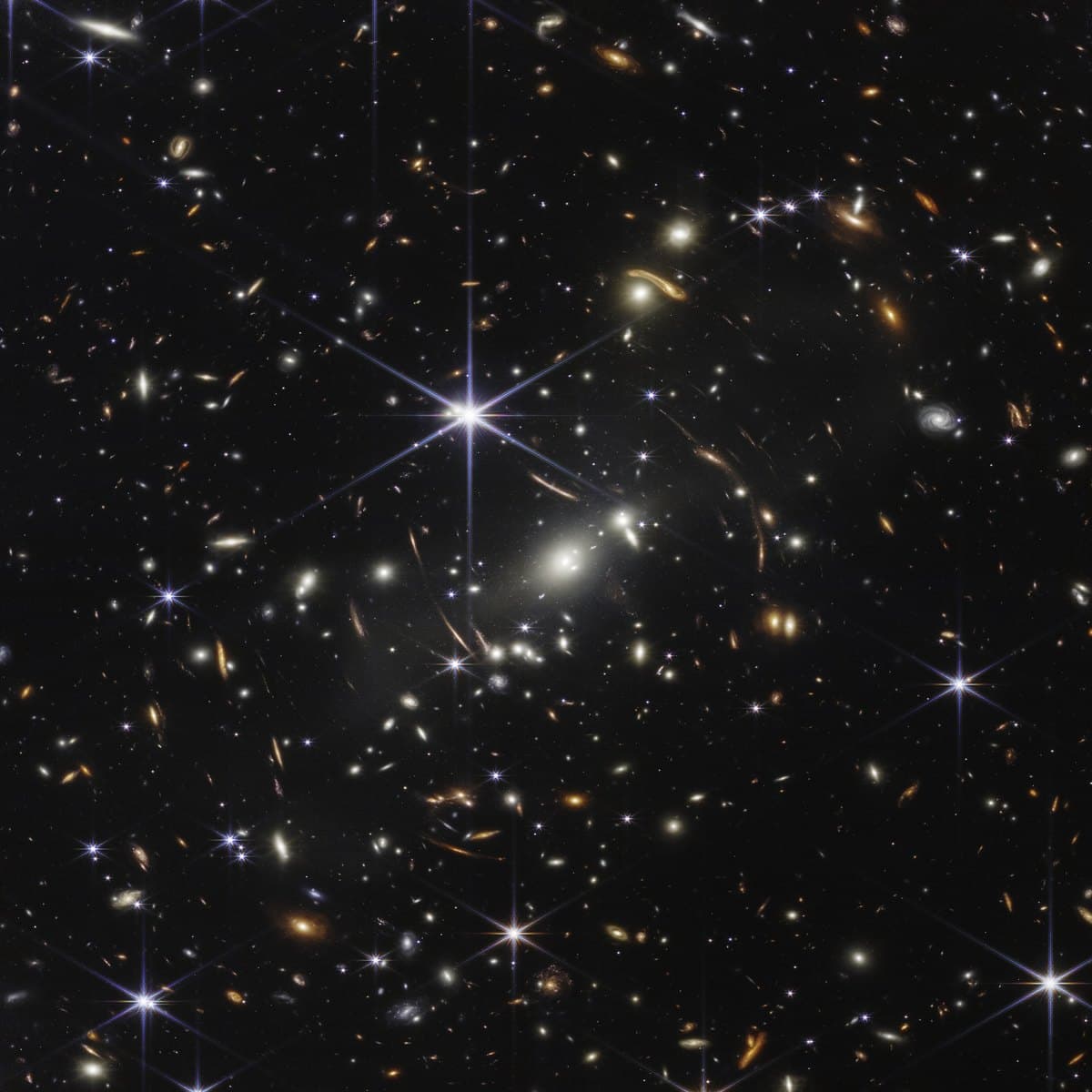 Webb's First Deep Field, used as a backdrop for the systems Lira integrates with
